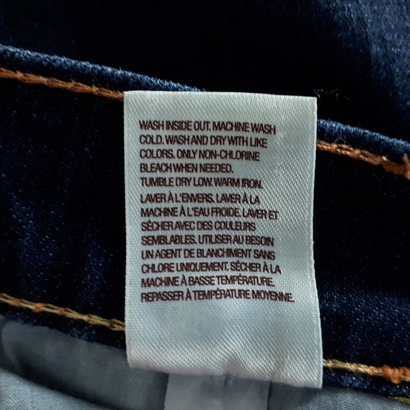 Old Navy Dreamer Dark Wash Mid-Rise Jeans - Picture 14 of 15